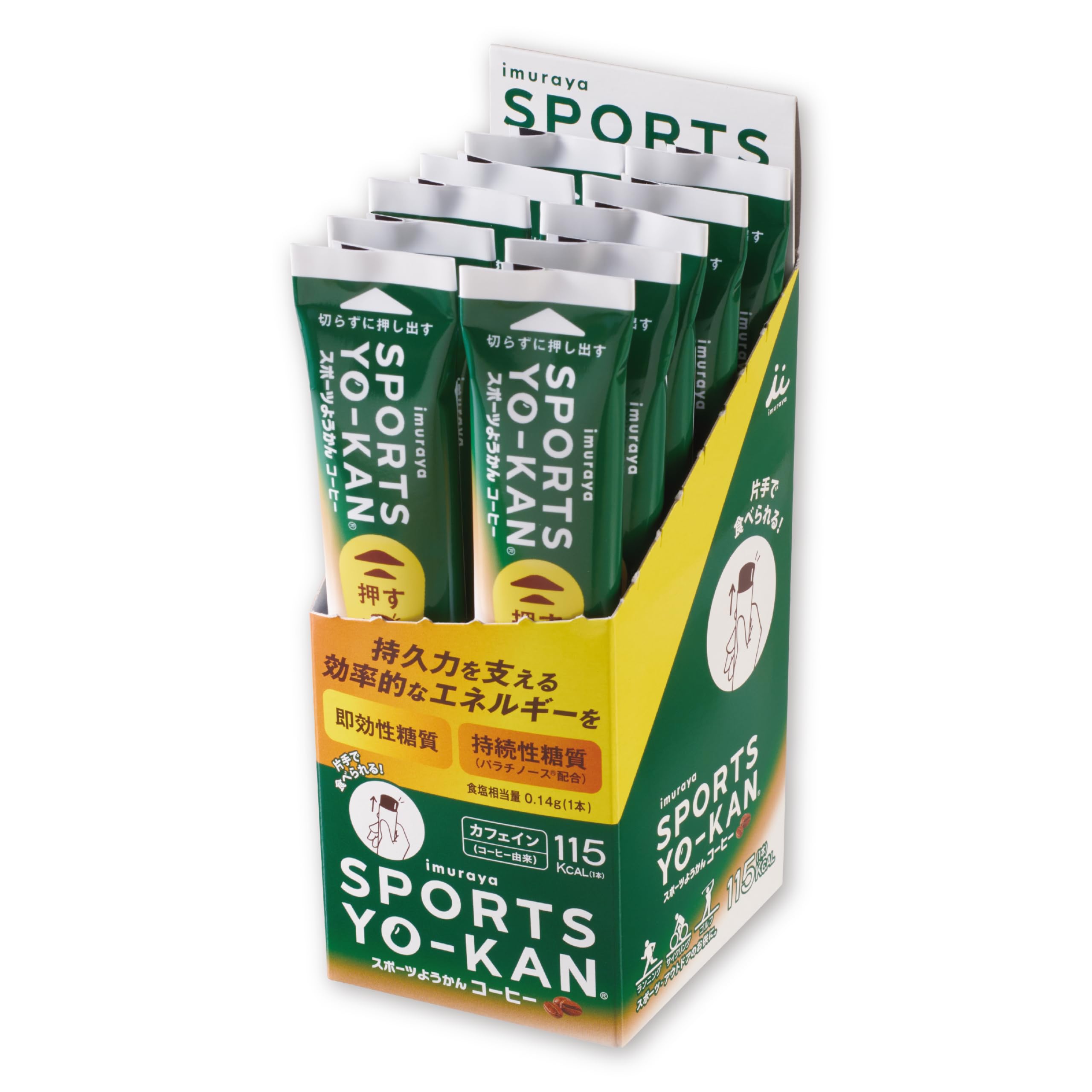 井村屋 スポーツようかん コーヒー 40g×10本