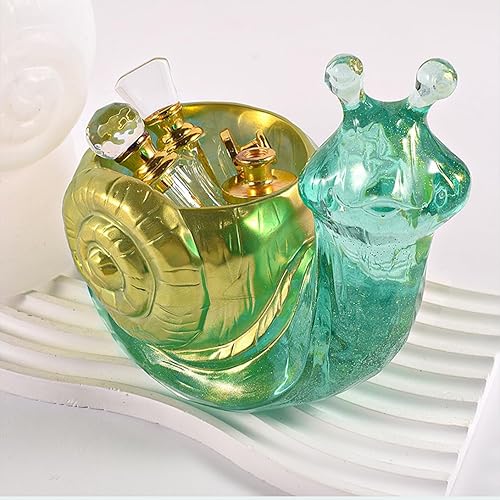 Miniatura 3 de Moldes de resina de caracol, moldes de silicona 3D de animales para resina epoxi, moldes de resina epoxi de caracol para fundición de resina,