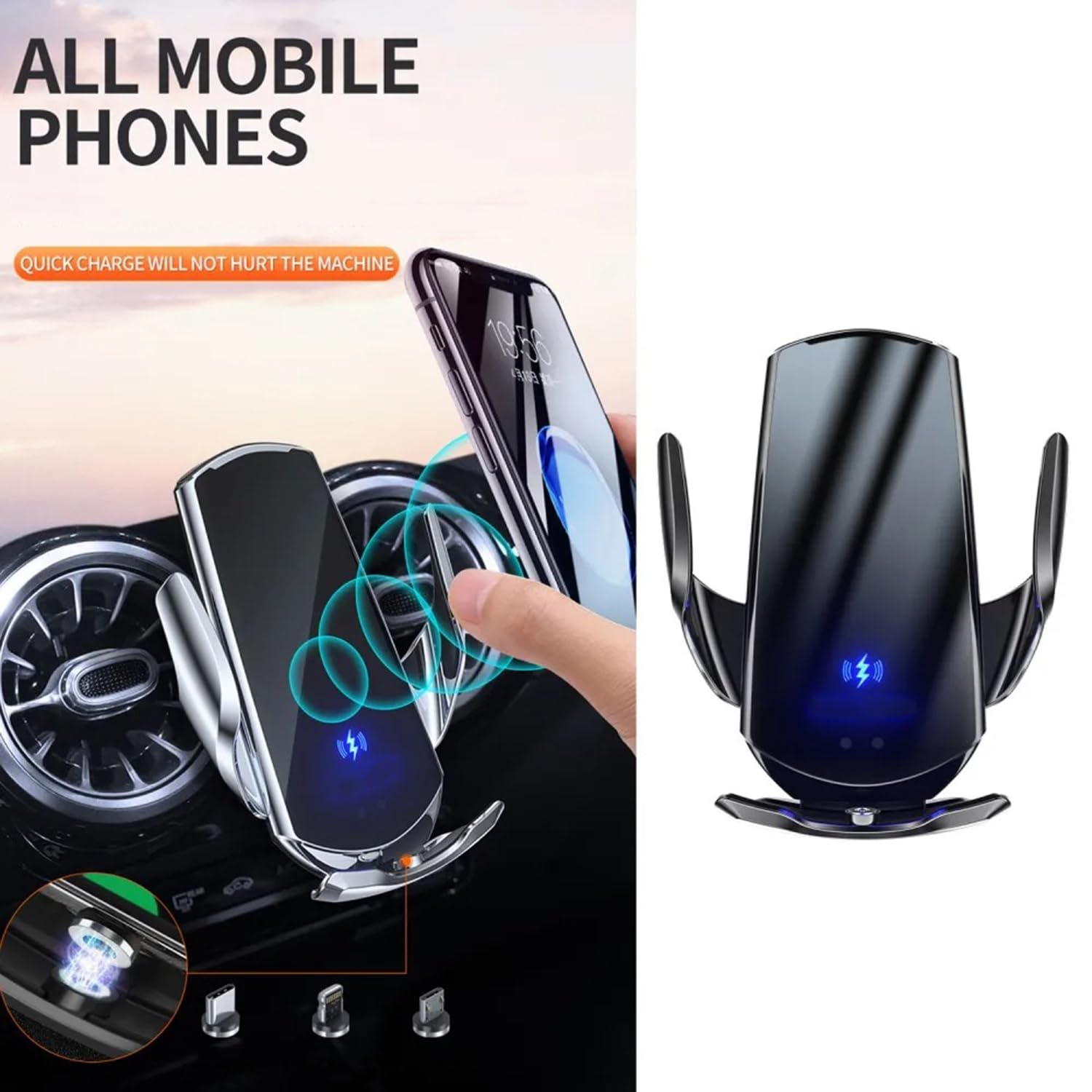 Soporte Movil Coche para Mazda CX-3 CX3 Sport DK 2016-2022, Soporte de teléfono para automóvil con Pantalla de 7 Pulgadas, Soporte de navegación de Base Fija
