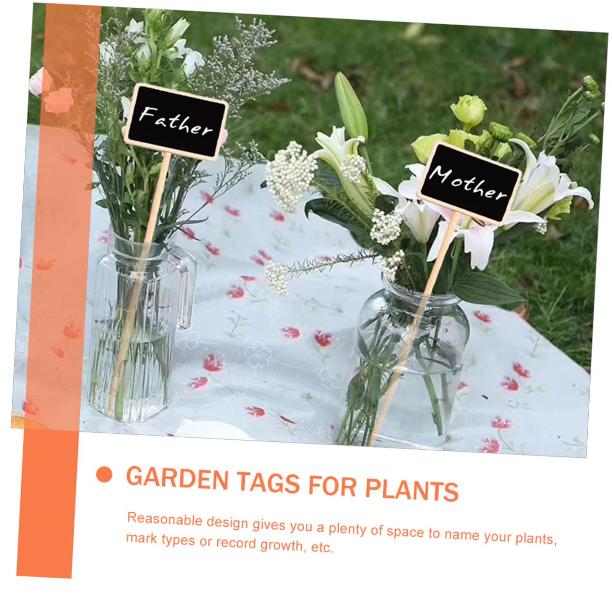 3 Ensembles Étiquettes De Plantes Marqueurs Pour Jardin Pour Fleurs Plantes Pot Décorations Pratiques Personnalisables 20 Pièces * 3