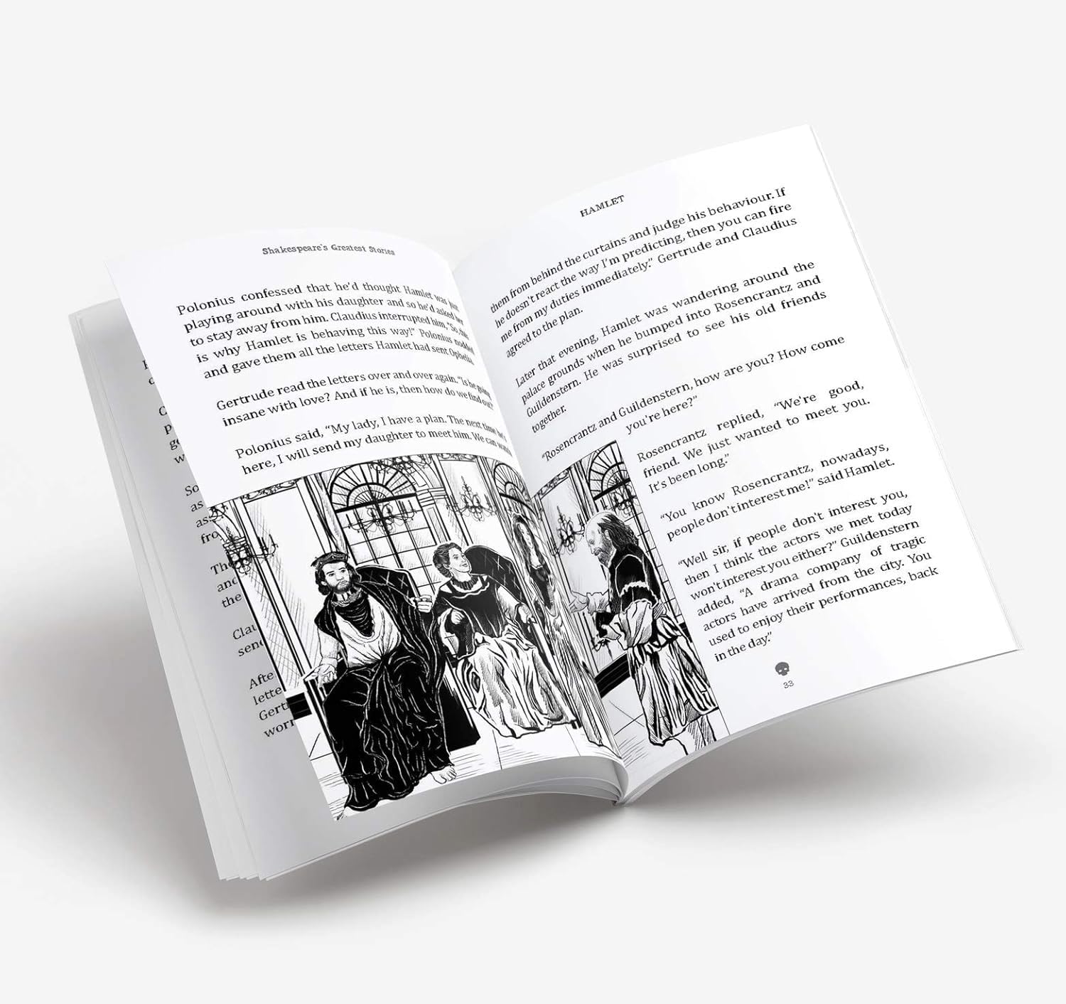Hamlet : Shakespeare’s Greatest Stories For Children (Abridged and Illustrated) With Review Questions And An Introduction To The Themes In The Story 4