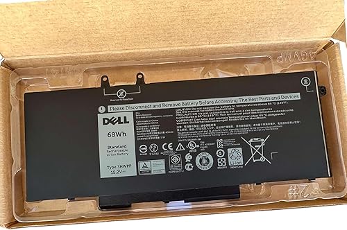 Miniatura 3 de DELL 3HWPP 15.2V 68Wh 4-Cell Notebook Batería recargable para Dell Latitude 5401,5410,5411,5501,5510,5511,Precisión 3541,3550 ,3551, Inspiron 7500