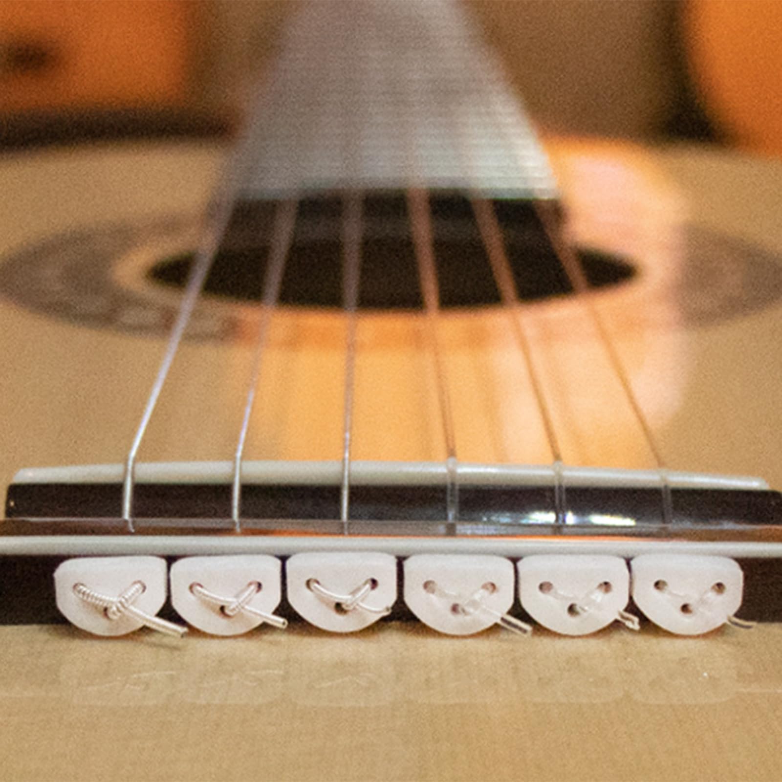 Ukulélé Perles Chevalet Lot 12 Perles Chevalet Guitare 3 Trous