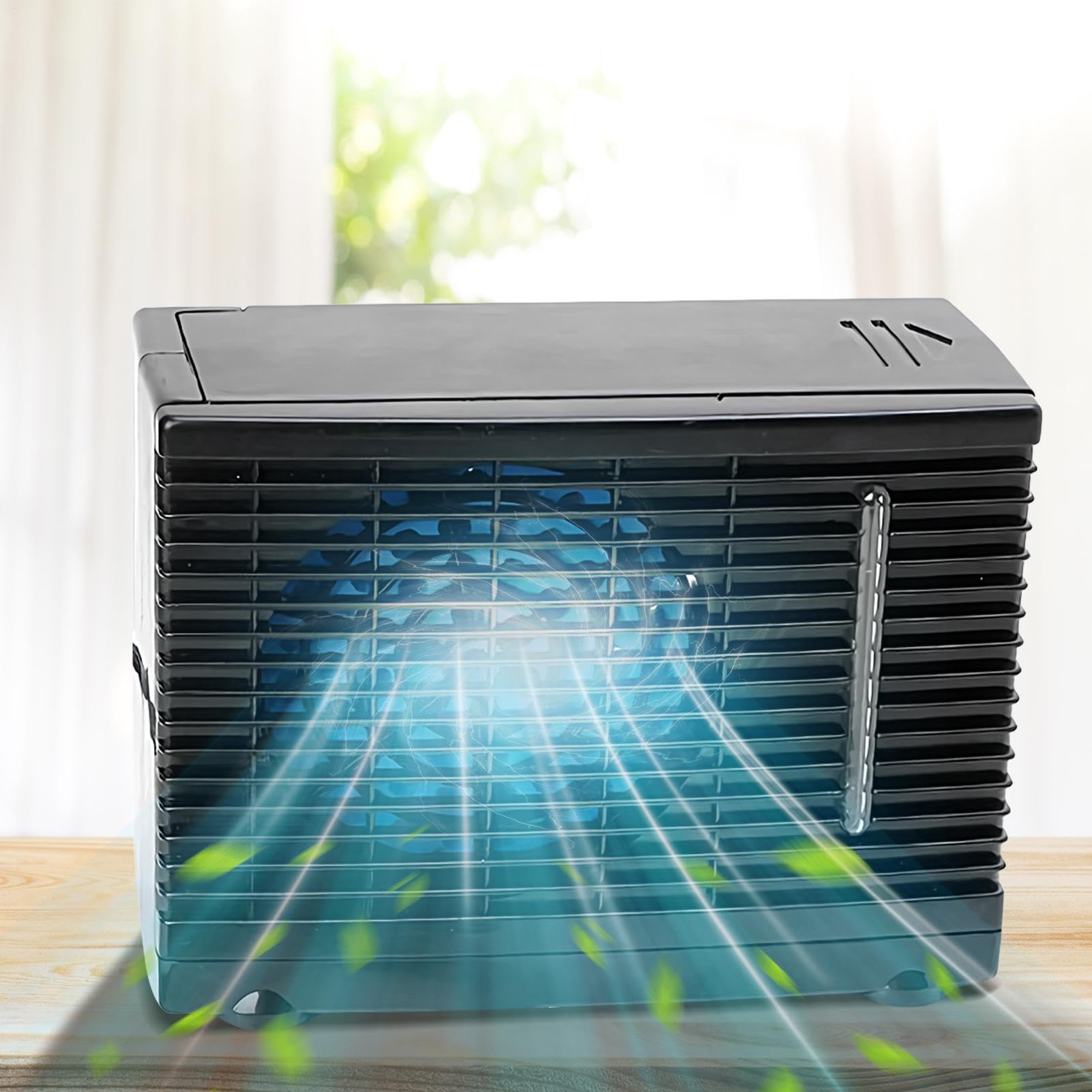 Tragbare Klimaanlage für Auto | Klimaanlage Fahrzeug - kompaktes Design mit Wassertank 12 V für Reisen, Reisen, Camping, Büro