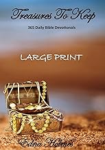 Treasures To Keep - Large Print: 365 Daily Bible Devotionals
