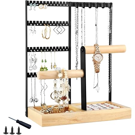 8 Stücke Ohrringe Schmuck Display-ständer Ohrringe Haken Kleiderbügel Transparent Ohrring