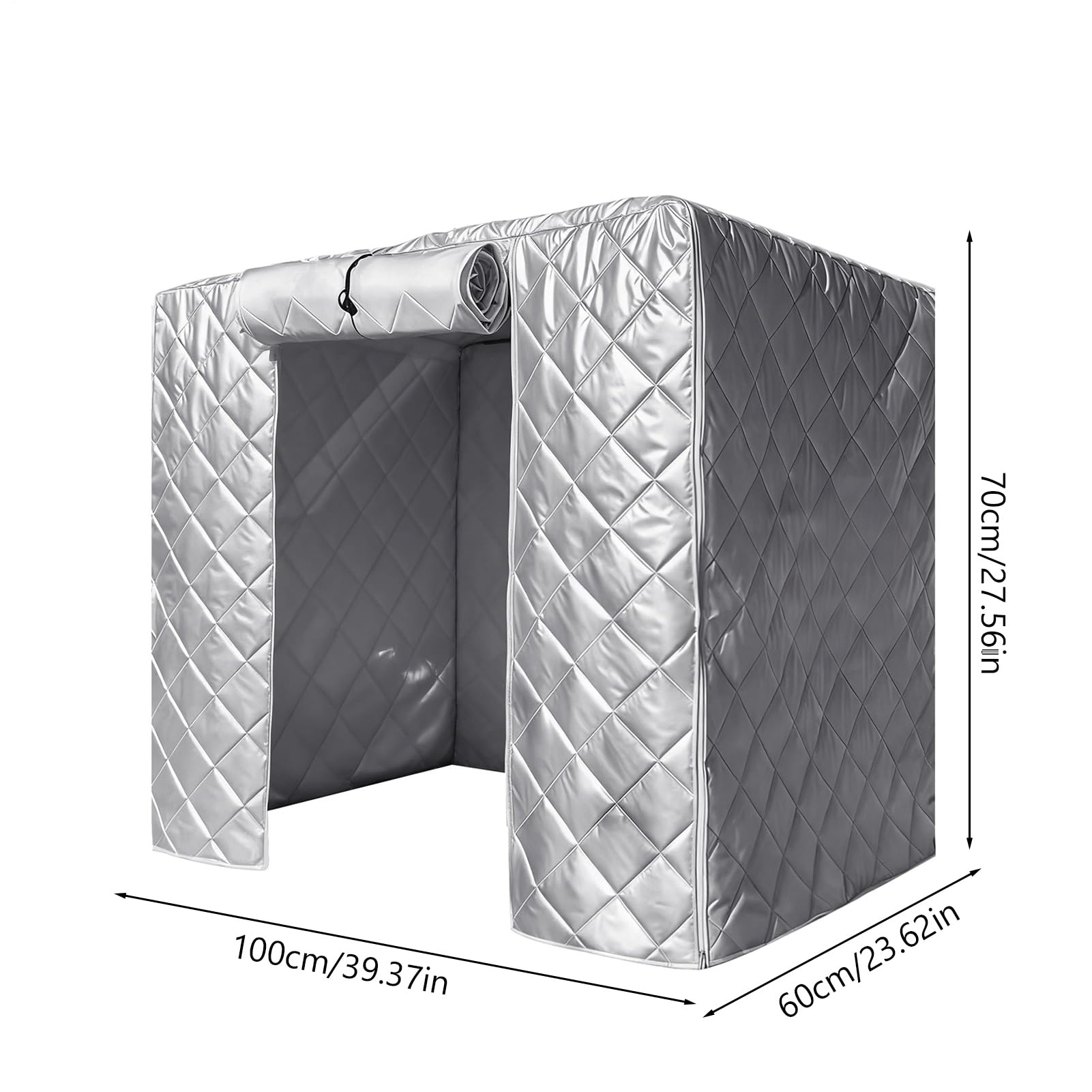 Housse Imperméable Pour Niche D'extérieur, Housse Chaude Pour Cage D'hiver, Avec Fenêtre Respirante Et Ouverture Frontale, Coton Oxford, Pour Terrasse, Jardin, Camping, Maison, Chenil Ou Autre