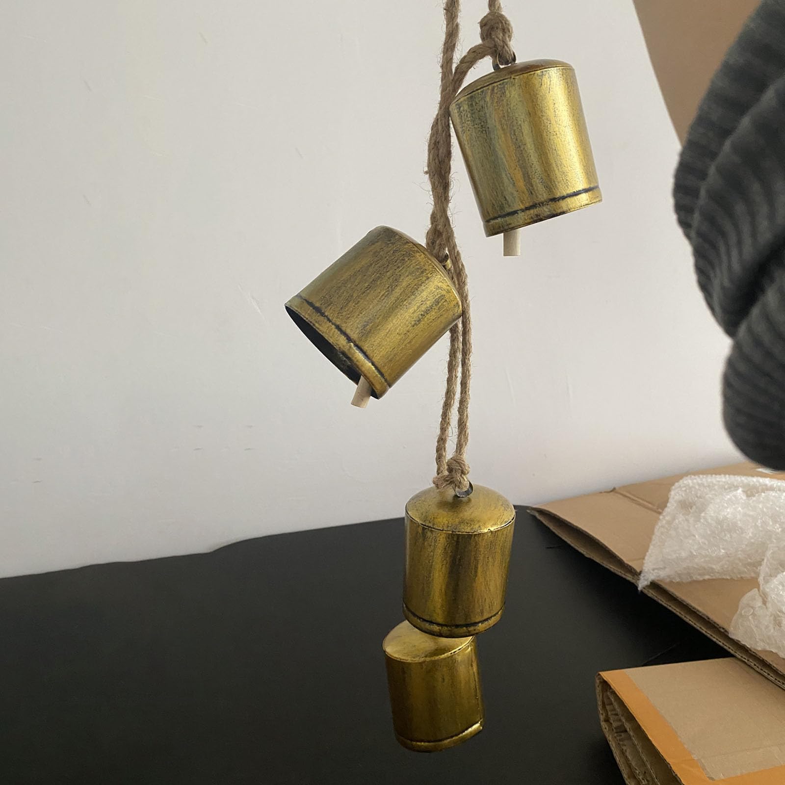 Mucca In Shabby Chic Stile Semplice Metallo Da Appendere Dec2911 - 6