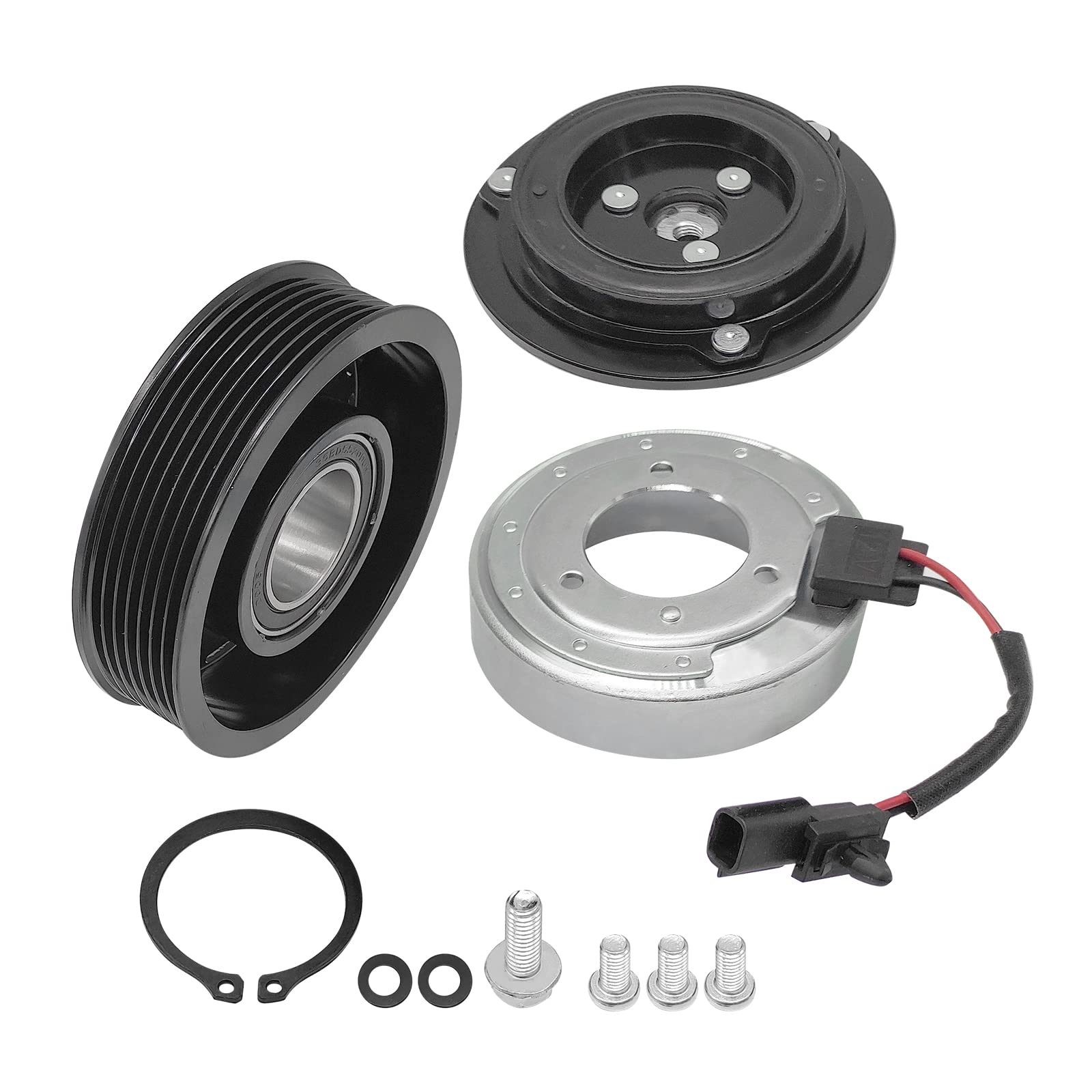 02.02.ギアグリス Saihisday AC Compressor Clutch Replacement Compressor Clutch