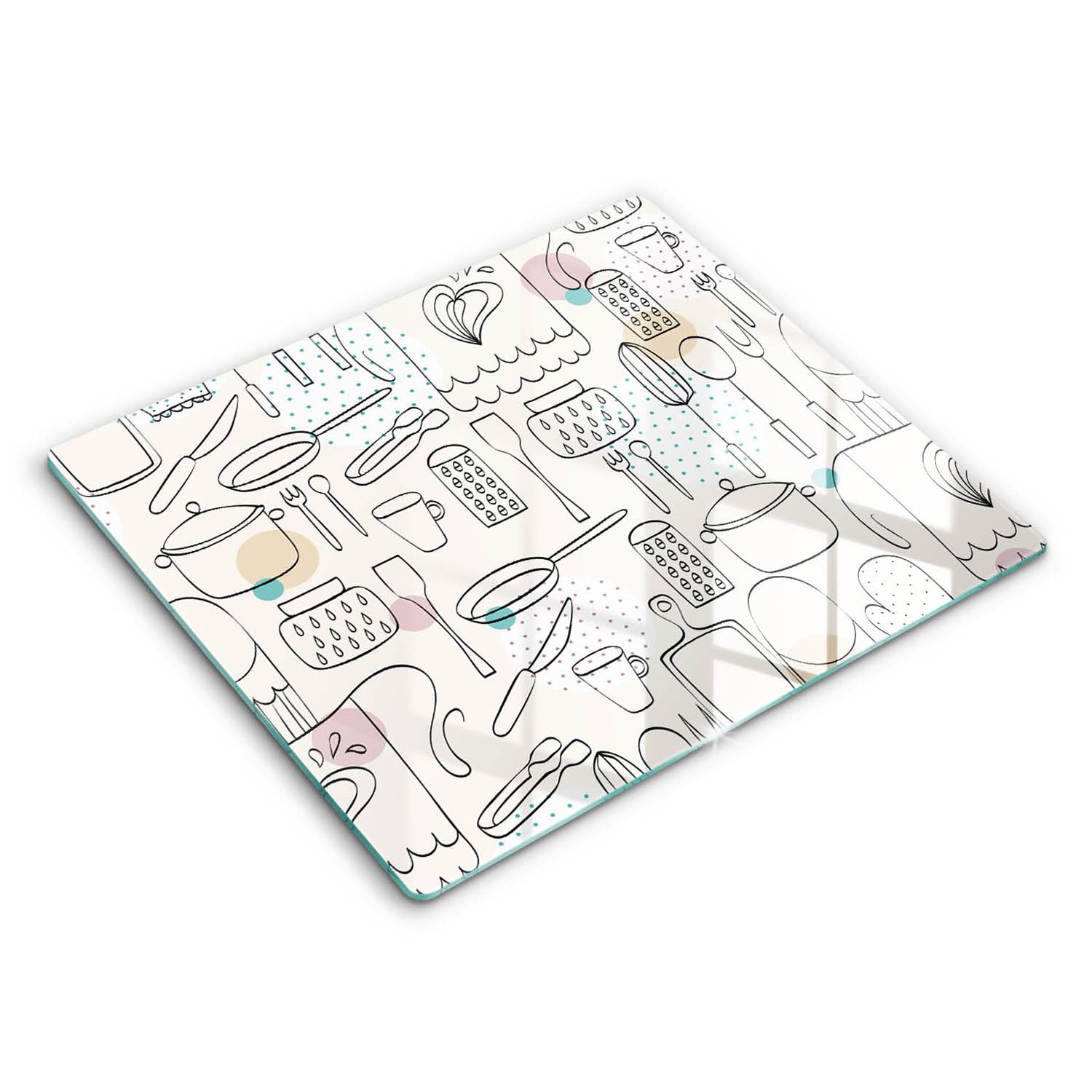 Plaque d'induction protection 60x52cm Wallfluent pour table de cuisson