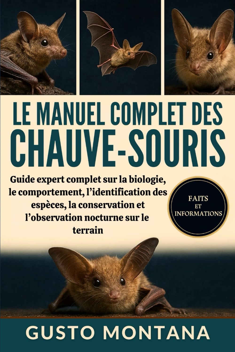 LE MANUEL COMPLET DES CHAUVE-SOURIS: Guide expert complet sur la biologie, le comportement, l’identification des espèces, la conservation et l’observation nocturne sur le terrain