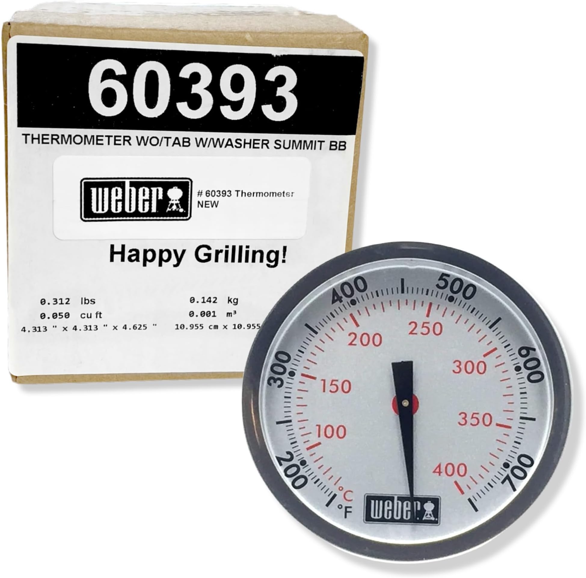 Weber #60393 Genesis/Summit Thermometer without Tab
