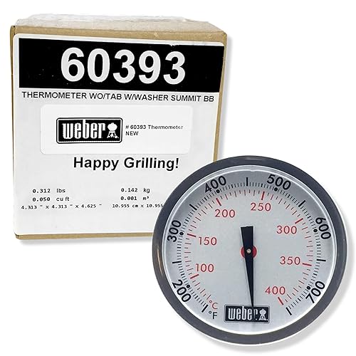 Weber # 60393 Termómetro Genesis/Summit sin pestaña