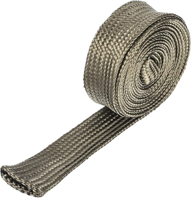 Manga de proteção térmica MECCANIXITY para fios e linhas de combustível, 16 mm x 3 m, 800 °C – 1 unidade