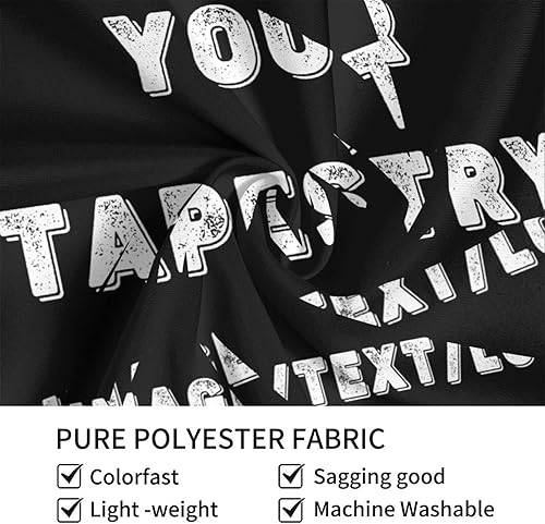 Miniatura 5 de Tapiz de pared personalizado, telón de fondo personalizado, tapiz de boda personalizado, imagen personalizada, imagen personalizada de 90 x 60