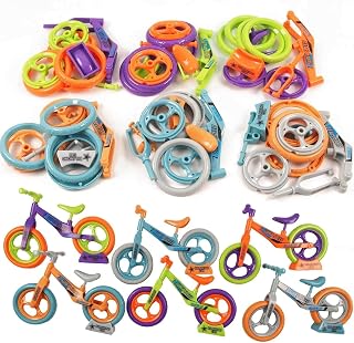 12 Piezas Mini Bicicleta de Juguete,Adornos de Bicicleta, Colecciones Maquetas, Decoraciones para Fiestas, Juguetes de Regalo