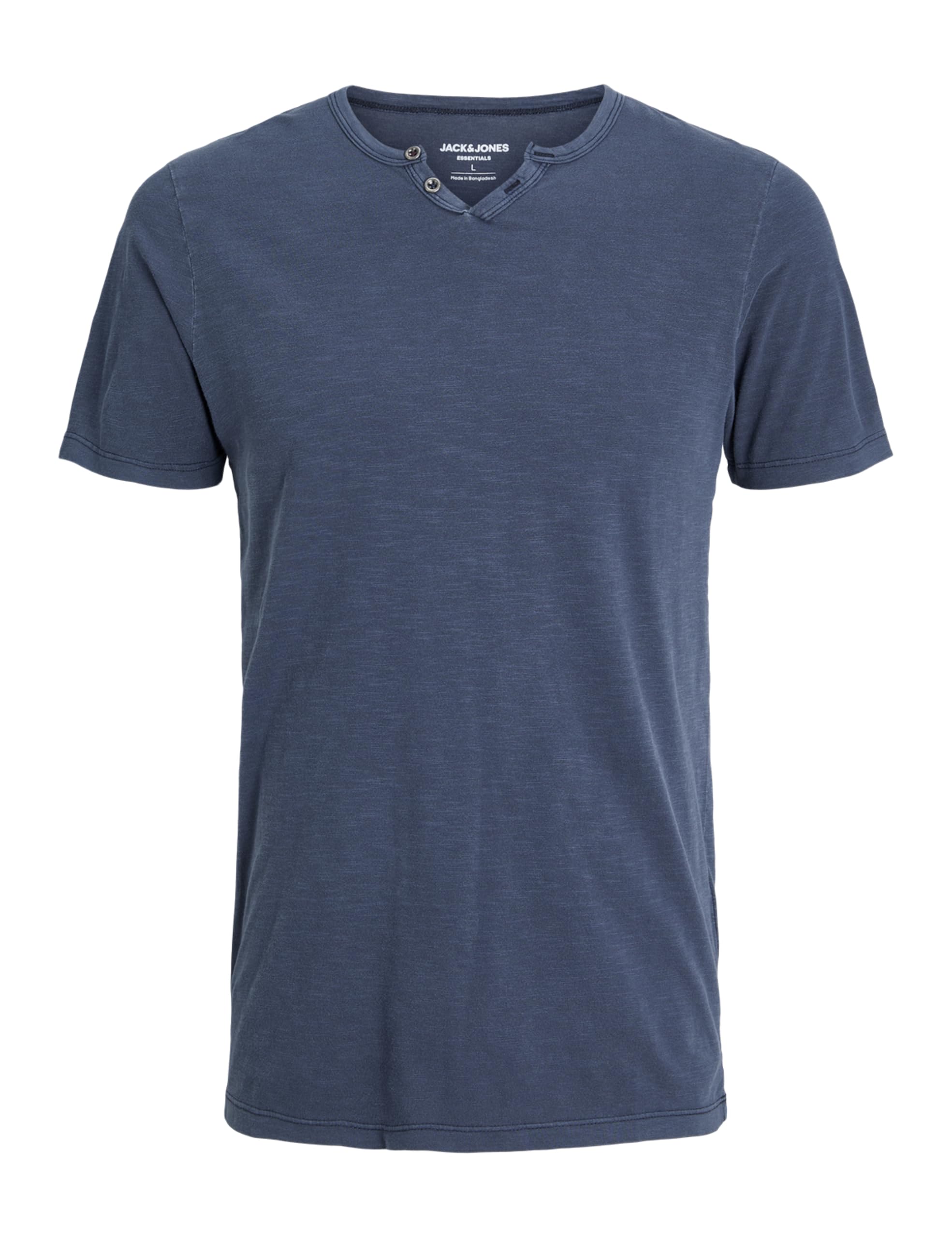 JACK & JONES Men's JJESPLIT SS NOOS Neck TEE, Navy Blazer/fit: Slim, XS (Pack of 4)