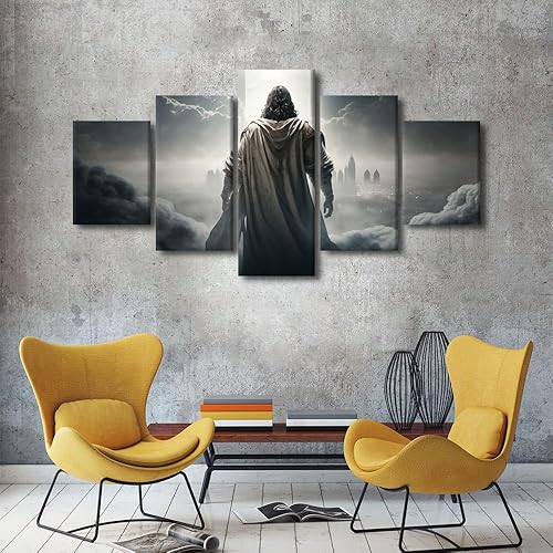 Miniatura 153 de 1 panel de lienzo para decoración de pared, lienzo moderno para el hogar, arte de pared para dormitorio y oficina, decoración de pared abstracta