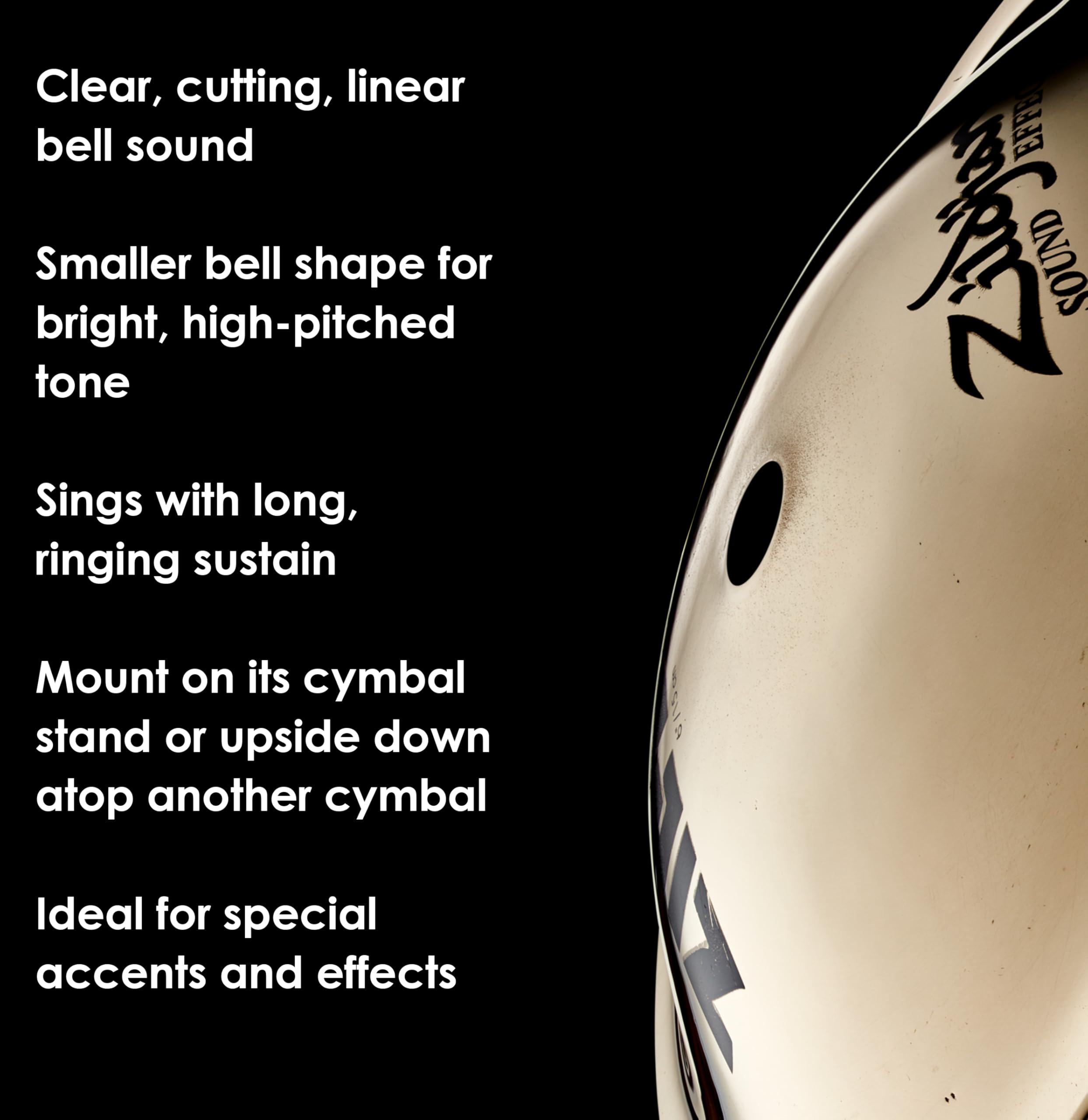Zildjian FX Series ZIL-BEL – Pequeno 15 cm : Amazon.com.br