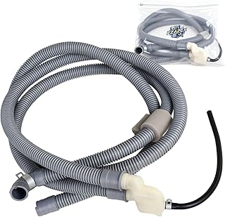 5215ER2002G Upgraded Washer Drain Hose Compatible with LG, for Kenmore Washing Machine Replace for AP4457291 5215ER2002Q 5215ER2002E 5215ER2002N 5215ER2002S AEM73773301 EA3527325 PS3527325