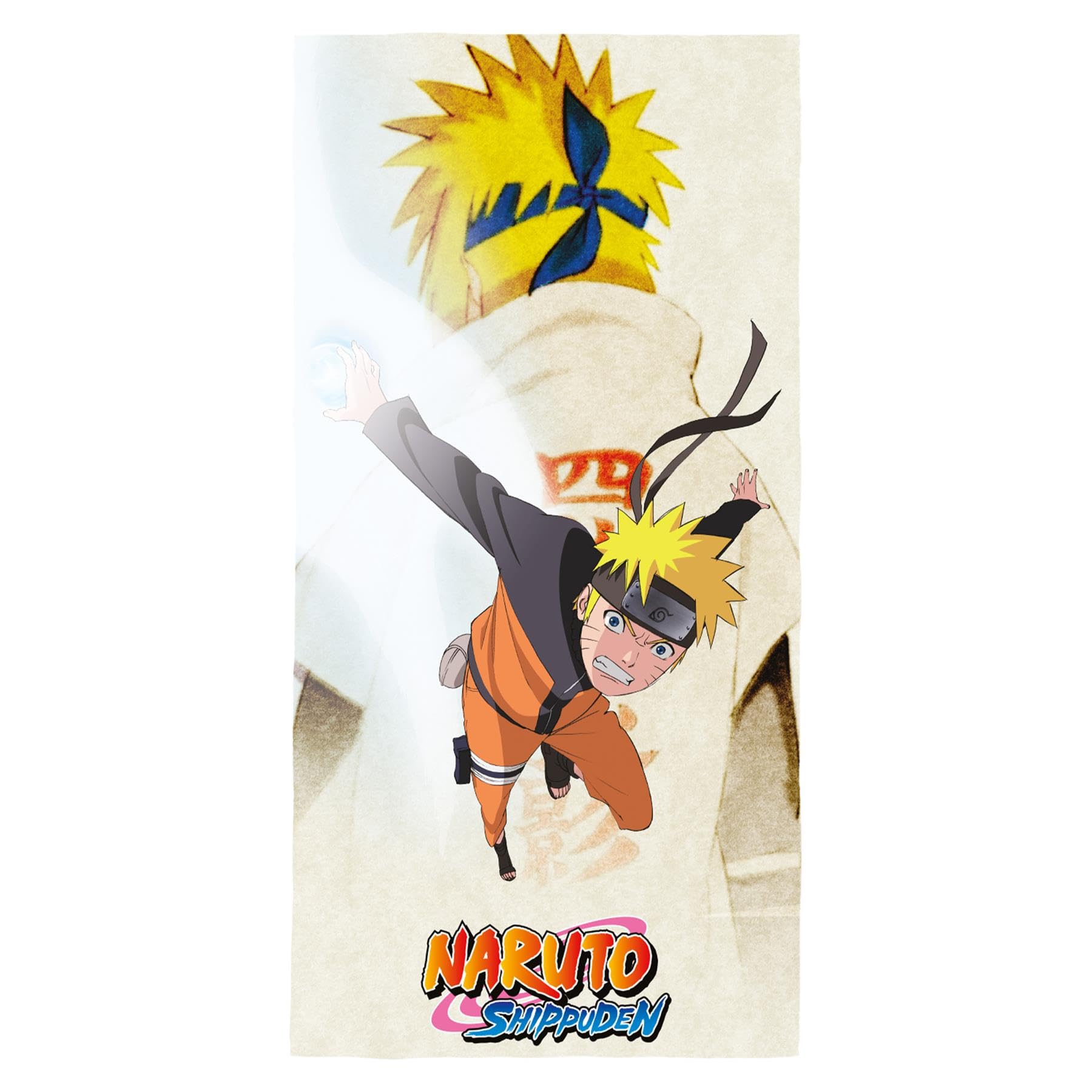 Naruto Shippuden Heroes 100% Cotton Kids Towel - 140 X 70 CM