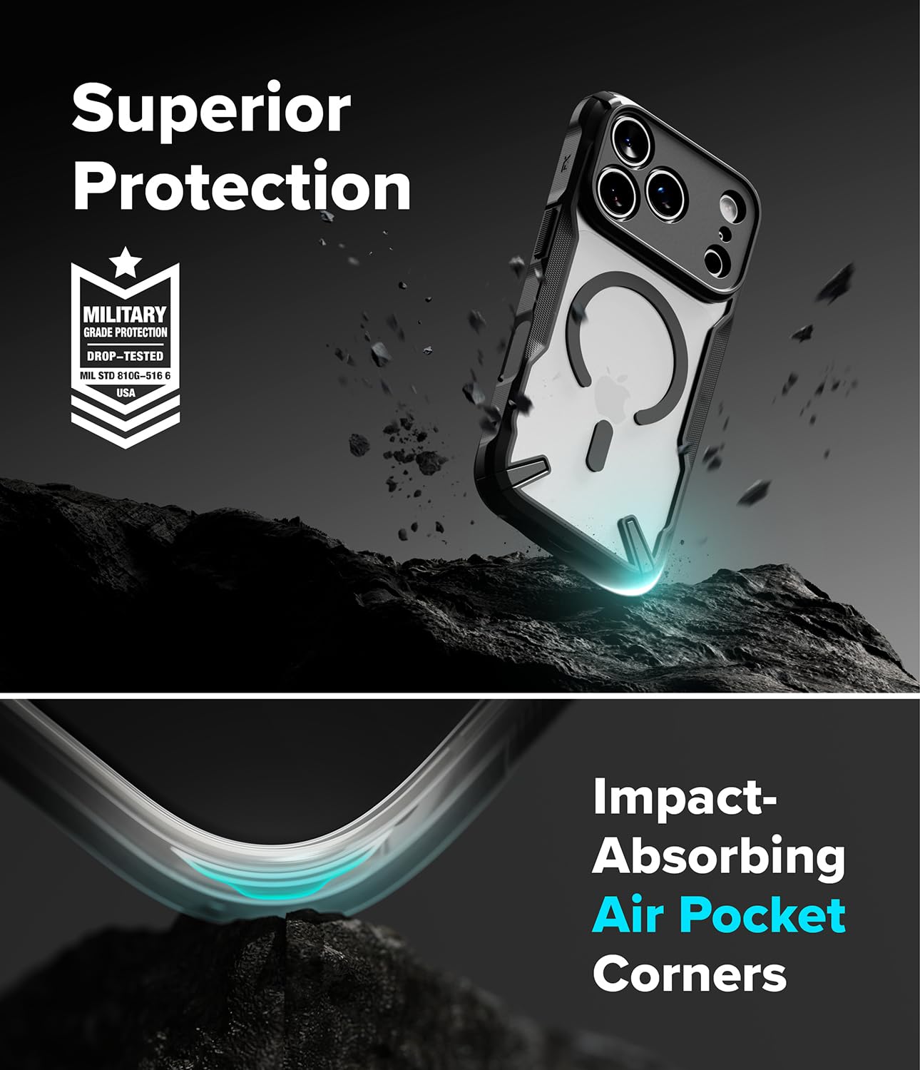 Ringke Fusion-X Magnetic iPhone Case - Pro Max -7