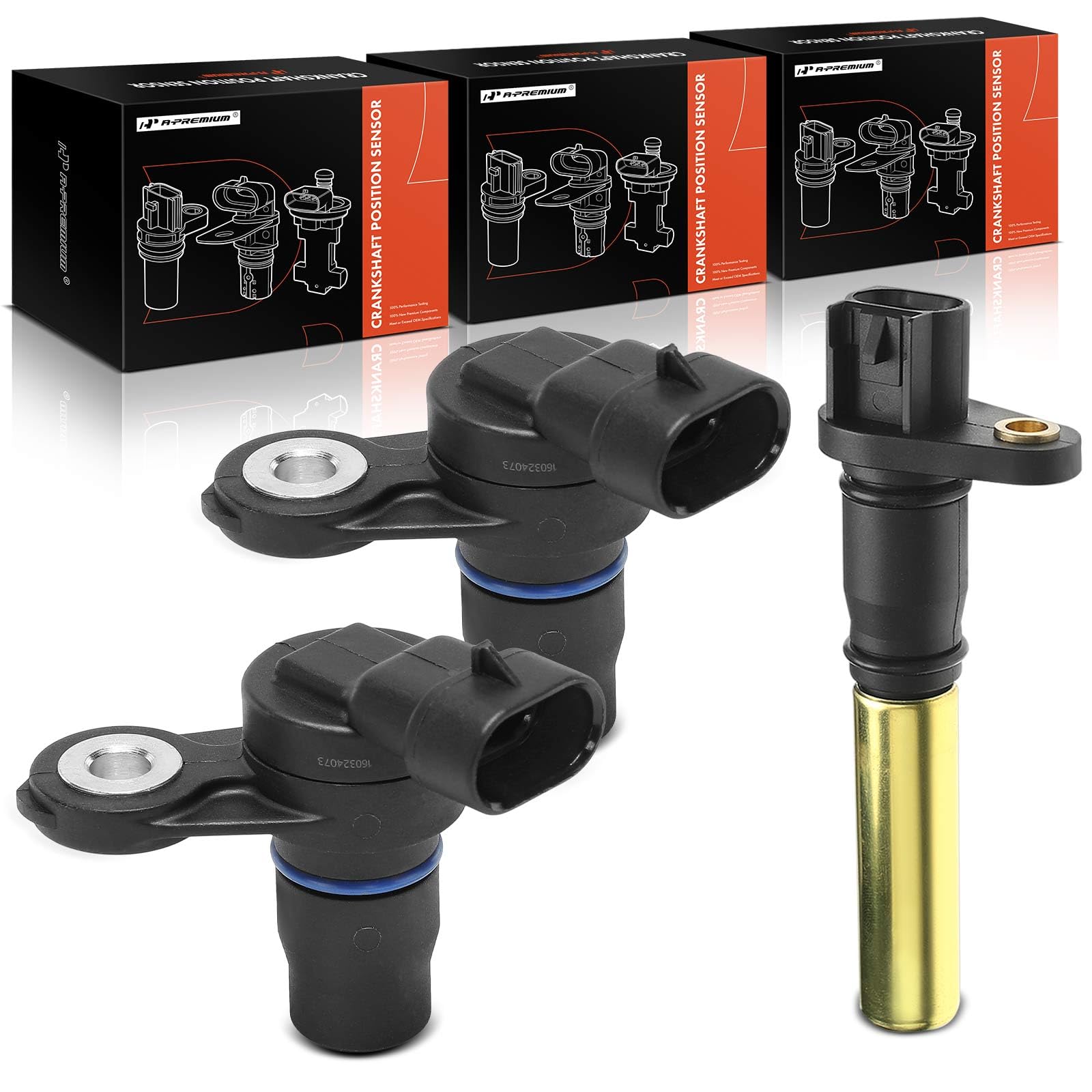 2-Pack Camshaft Position Sensors – Fits Chevy Colorado, GMC Canyon, Hummer H3, Isuzu I350/i370