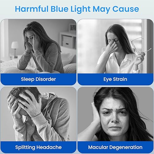 Miniatura 3 de MoKo Paquete de 2 protectores contra luz azul para Fire HD 10 y Fire HD 10 Plus (1311 generación - versión 20232021) de 10.1 pulgadas, protección