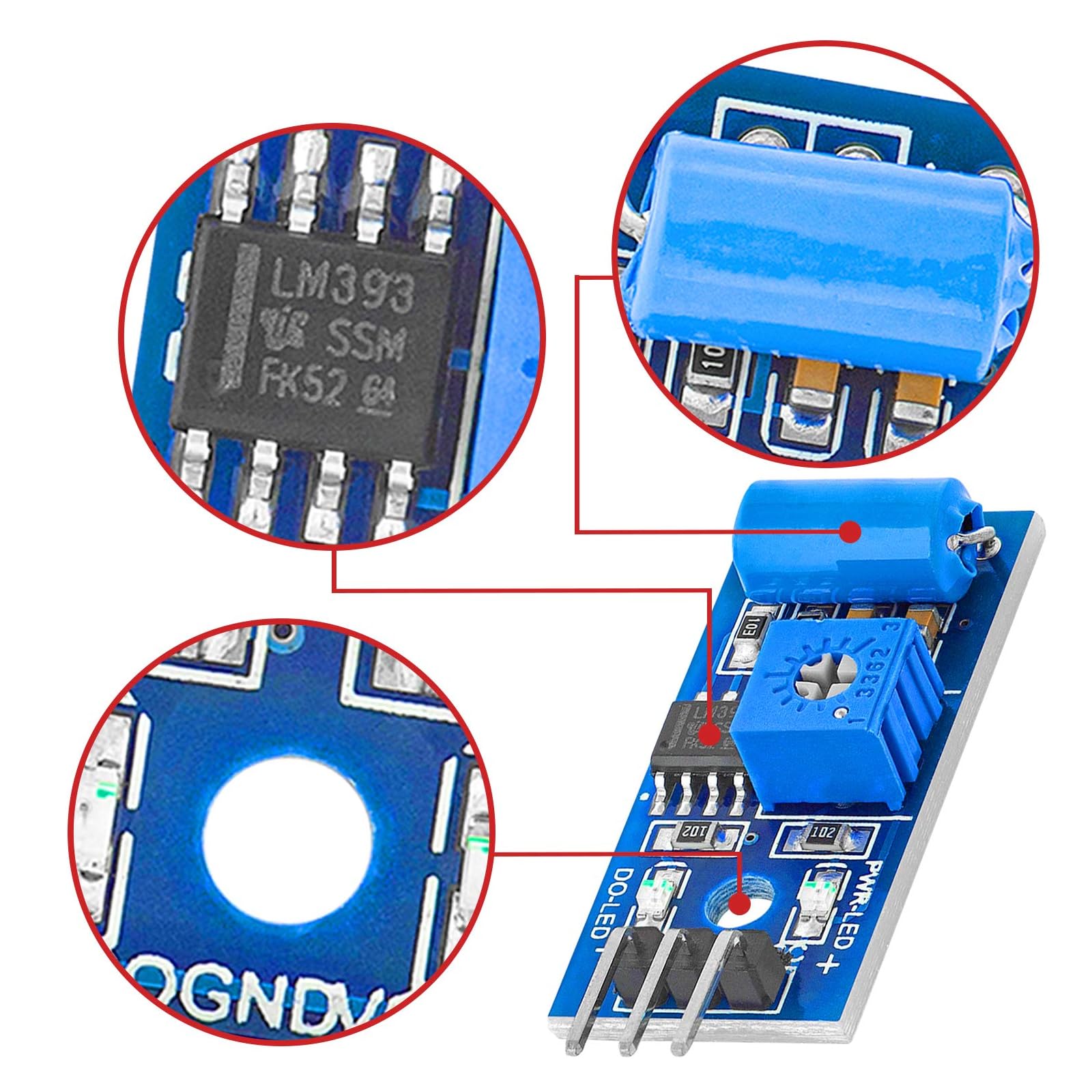 10 szt. SW-420 moduł czujnika wibracji, kompatybilny z modułem czujnika wibracyjnego Arduino NC, przełącznik wibracyjny