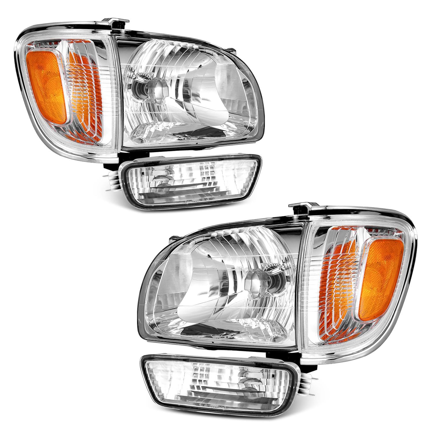 AXLAHA Chrome Halogen Assembly
