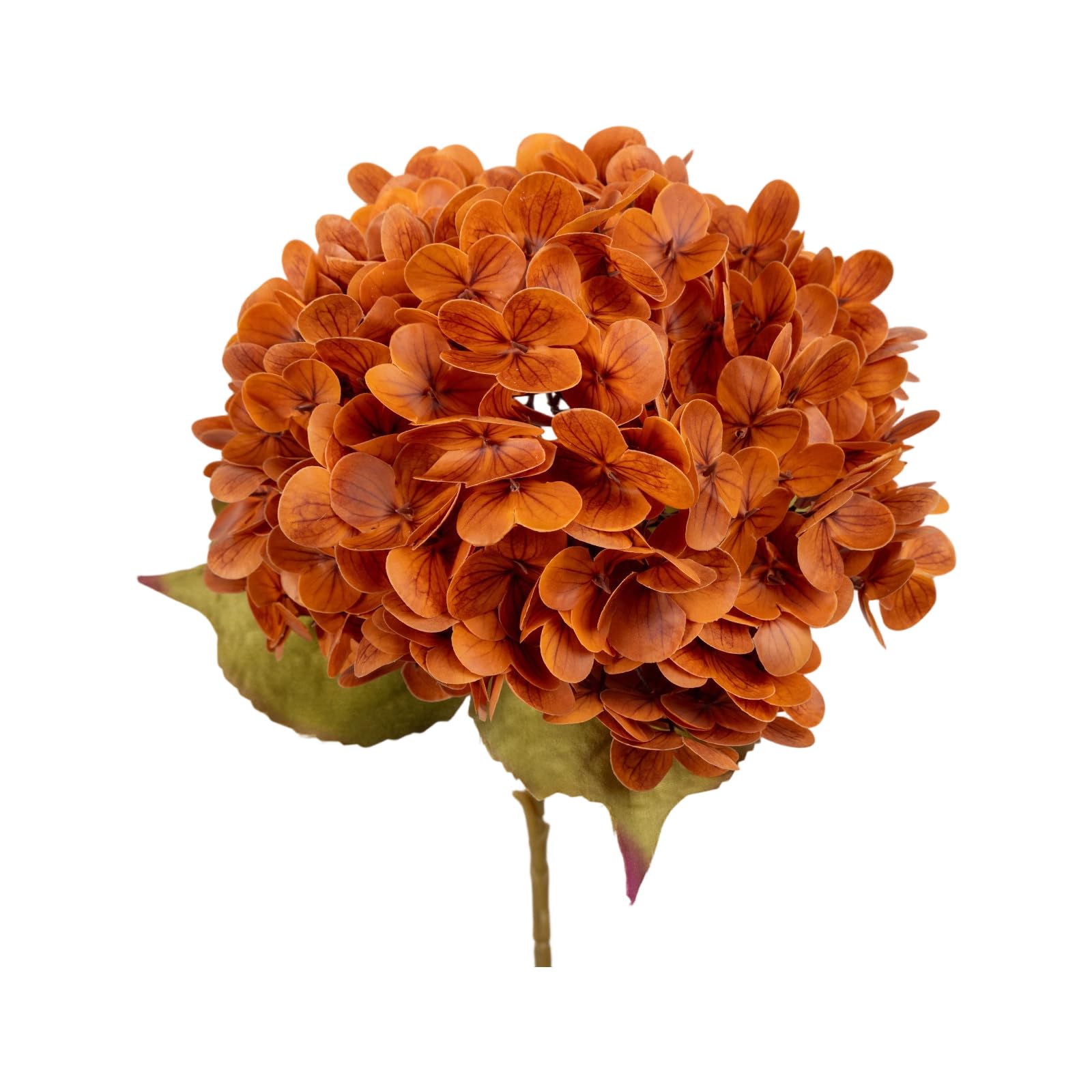 Hydrangea Flower Faux Silk Bouquet with Flexible Wire for Ceremony Aisles and Indoor Table Centerpieces Faux Hydrangea Silk Flower Arrangement Artificial Wedding Centerpiece Bridal Shower Floral Decor