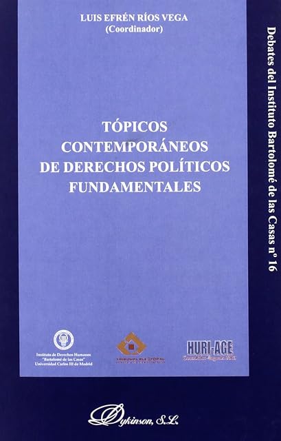 Portada de Tópicos contemporáneos de derechos políticos fundamentales