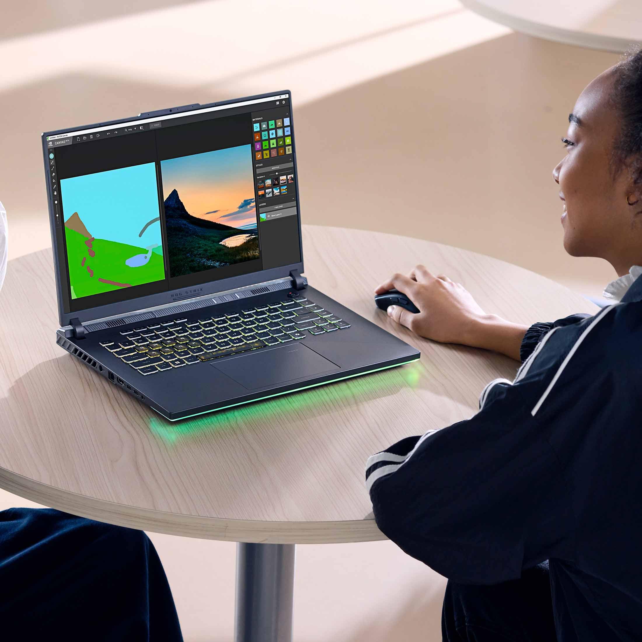 ASUS ROG Strix G16 | 16" WUXGA | Ryzen 9 8940HX | RAM: 16GB | SSD: 500GB | Gaming Laptop | NVIDIA RTX 5070 | 165Hz | Einzeltasten RGB | Windows 11 Pro