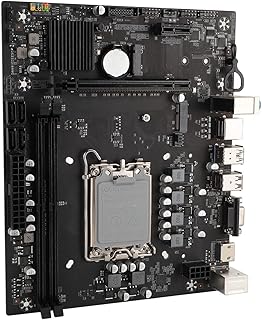 DDR4 Motherboard,H610 Gaming Plus Motherboard,DDR4 M.2 PCIE 4.0 1000Mbps LAN USB 3.2 Gen1 VGA Gaming Motherboard Supports for LGA 1700 Slot