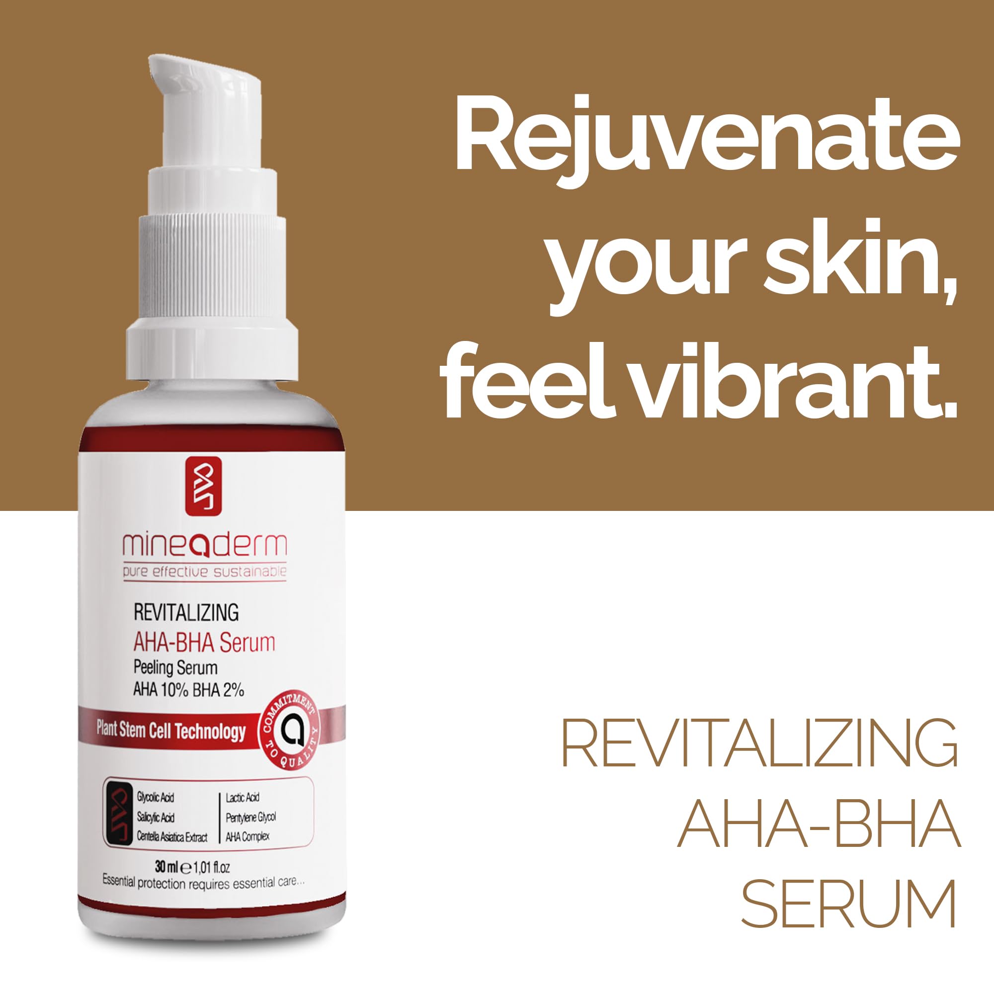 Mineaderm Revitalizing Aha-Bha Serum 30 ml