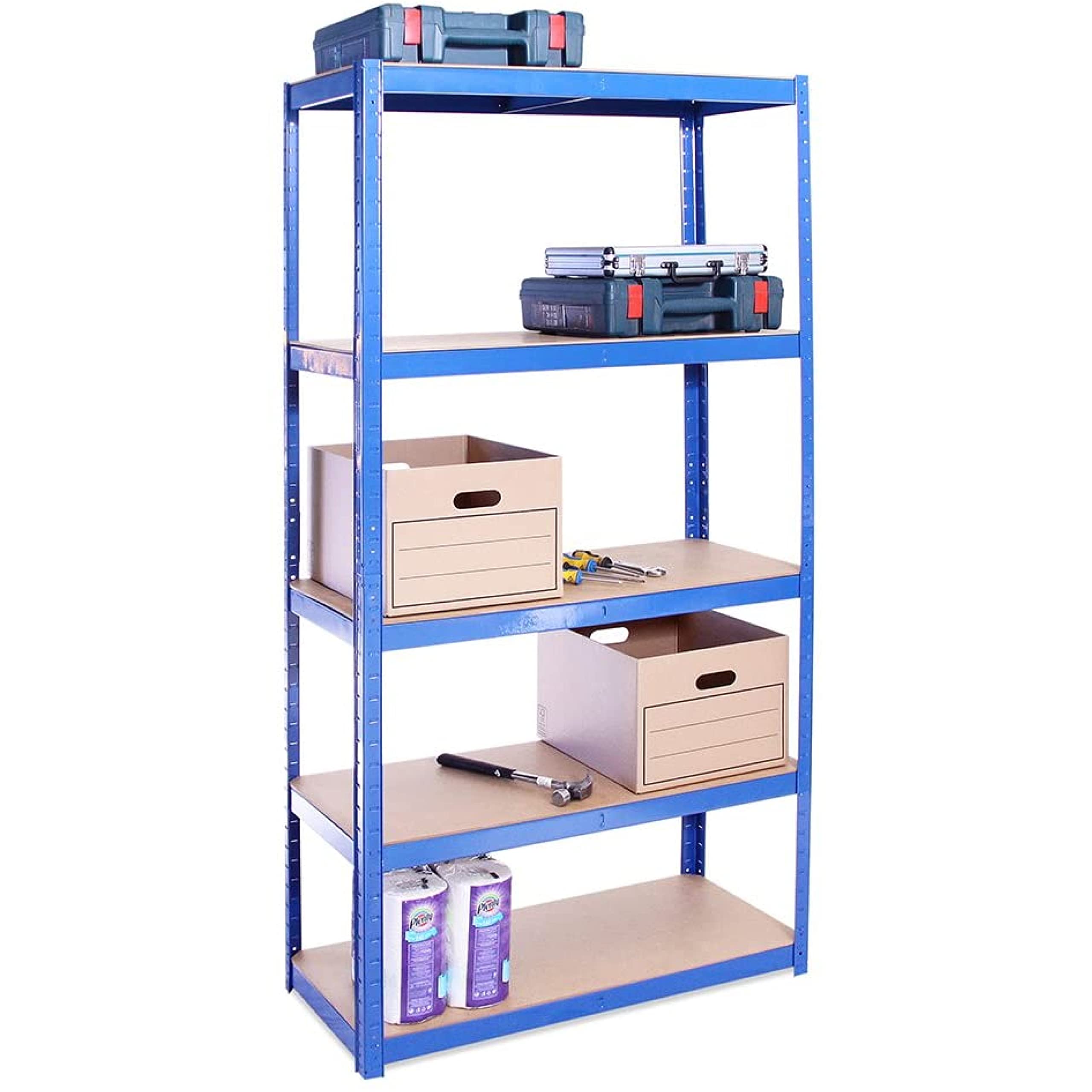 Buy GRack Garage Shelving Units 5 Tier Storage Rack Shelves Shelf