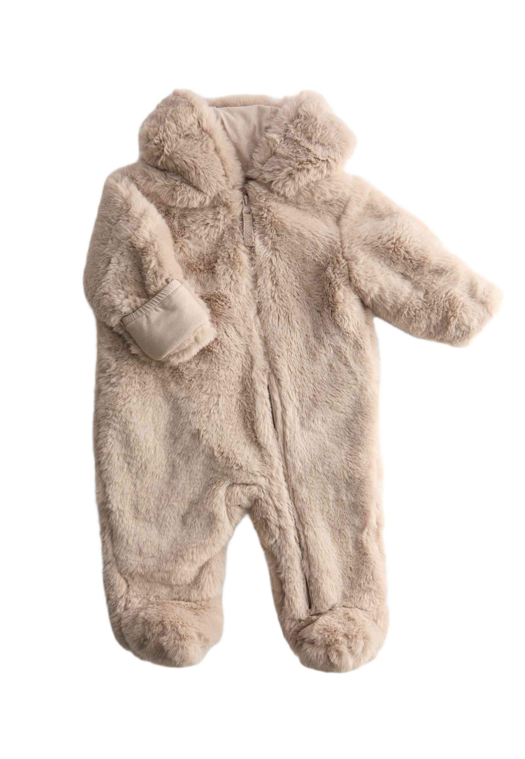 Marks & Spencer Combinaison à Capuche Bébé en Velours, Mixte Garçon et Fille