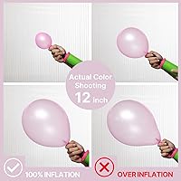 Vista 268 de PartyWoo Nude Balloons 100pcs 12 Inch Apricot Boho Fall Neutral Latex Helium Balloons for Graduation Wedding Anniversary Birthday Boy Baby Shower