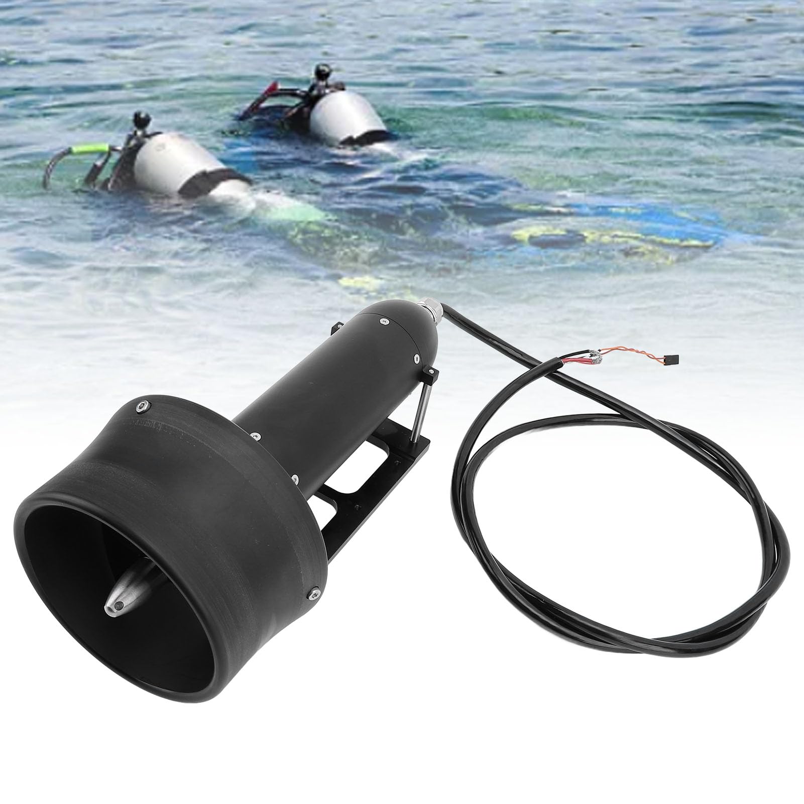 Luocute Purcostituding Impermeabilizzante, Motore a Motore Senza Spazzole Senza Spazzole per Robot Esche da Pesca Rc Barche a Rete a Rete di Elaborazione CNC Completamente Sigillata, (CW)