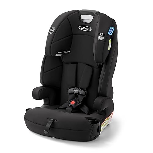 Graco Tranzitions 3-in-1 Harness Booster Car Seat, Forward Facing Car Seat, Highback to Backless Booster