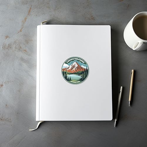 Miniatura 6 de Lassen - Adhesivo de vinilo impermeable para parachoques de automóvil, laptop, equipaje, botella de agua, pared y ventana, tamaño 3 x 3 pulgadas