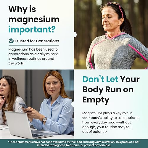 Miniatura 3 de VEV DeepCalm Suplemento de magnesio y zinc con vitamina B6, Ashwagandha y L-teanina, suplementos de cortisol para el equilibrio diario, 120 cápsulas