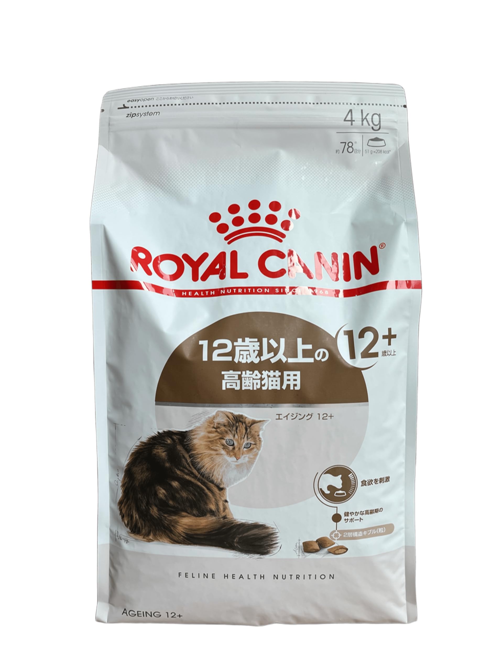  CANIN エイジング12＋ 12歳以上の高齢猫用 4kg Amazon | RC エイジング 12+ 12歳以上の猫専用フード 高齢猫用
