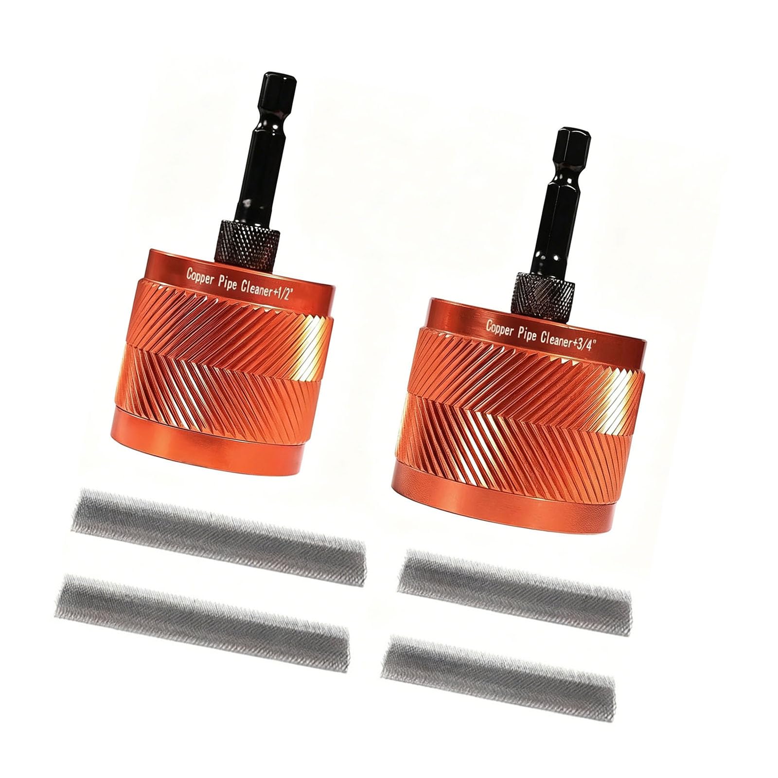 Brosse de polissage de tuyaux en cuivre 15 22 28 mm pour plomberie