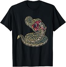 Scary Angry Hissing Rattlesnake Snake T-Shirt