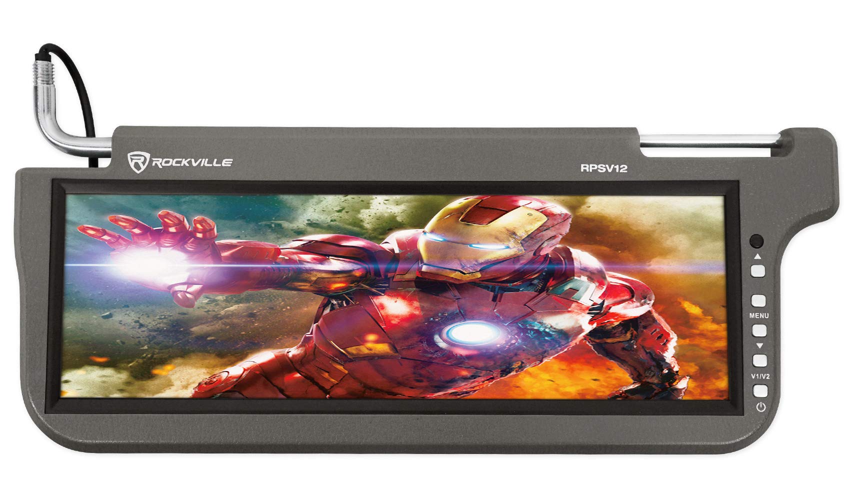 Amazon.co.jp: (2) Rockville RPSV12-GR 12.1インチ グレー/グレー 車