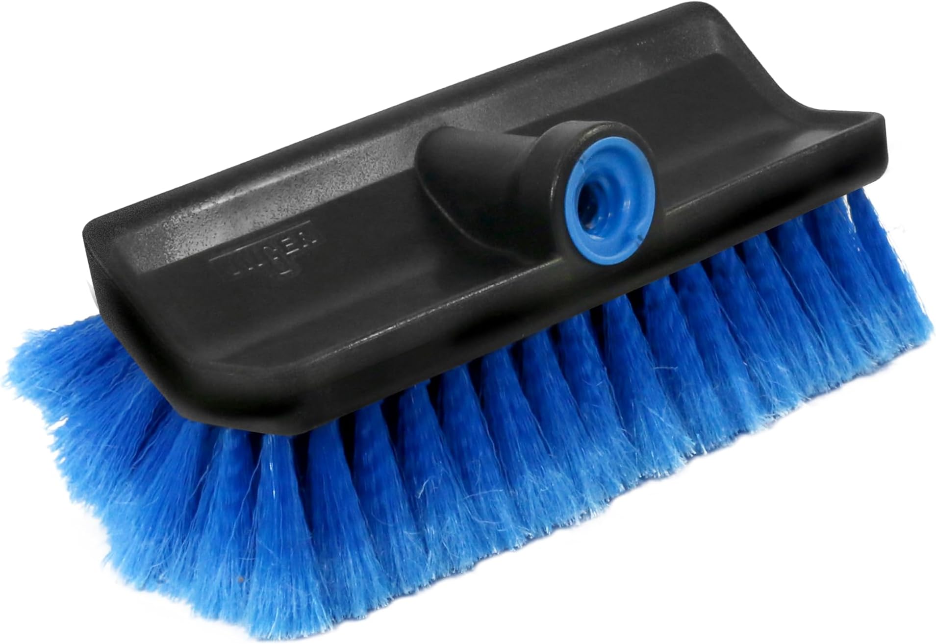 Professional Lock-On HydroPower 10” Bi-Level Soft Wash Brush, Compatible with Waterflow Poles, Outdoor Cleaning Supplies, Great for Patios, Siding, Windows, Cars, and Boats