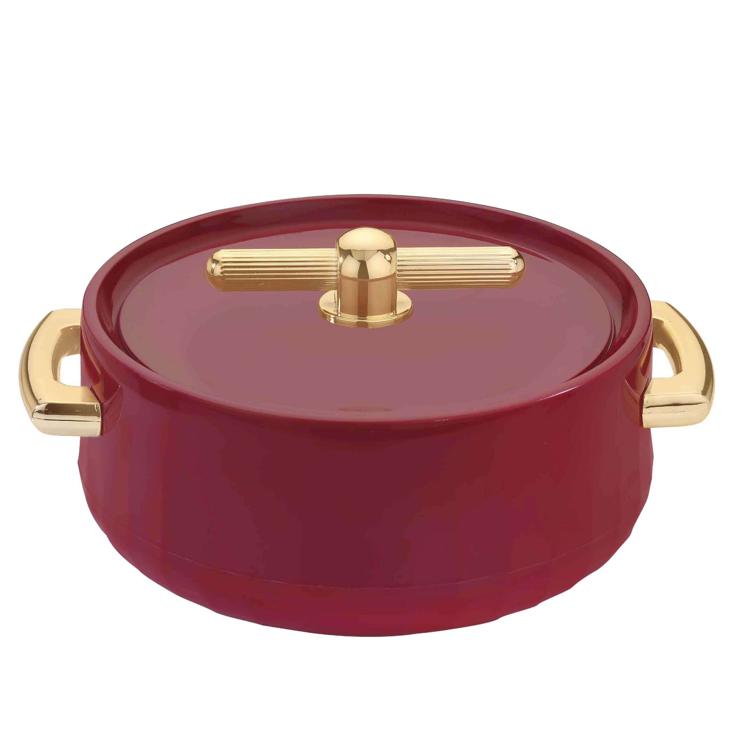 Selvel Elegance Insulated Casserole 1200ml with Advanced PU Insulation, Hot Box for Roti, Chapati, Biryani, Keeps Food Hot & Fresh for 6 Hours, BPA-Free, Housewarming & Wedding Gift, Maroon