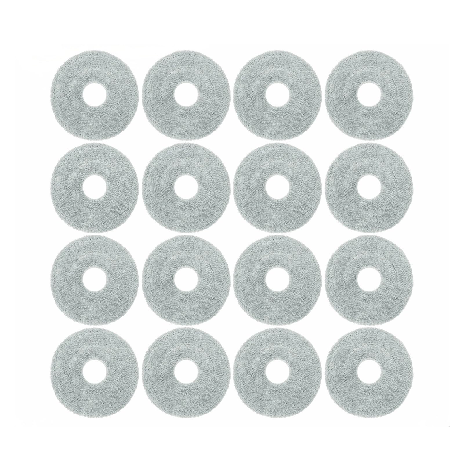 RANJIAO Mop Cloth,Compatible for Ecovacs Deebot X5 Omni / X5 MAX / X5 PRO,Robot Vacuum Cleaner Spare Parts Vacuum Cleaner Parts(Mop-16PCS)