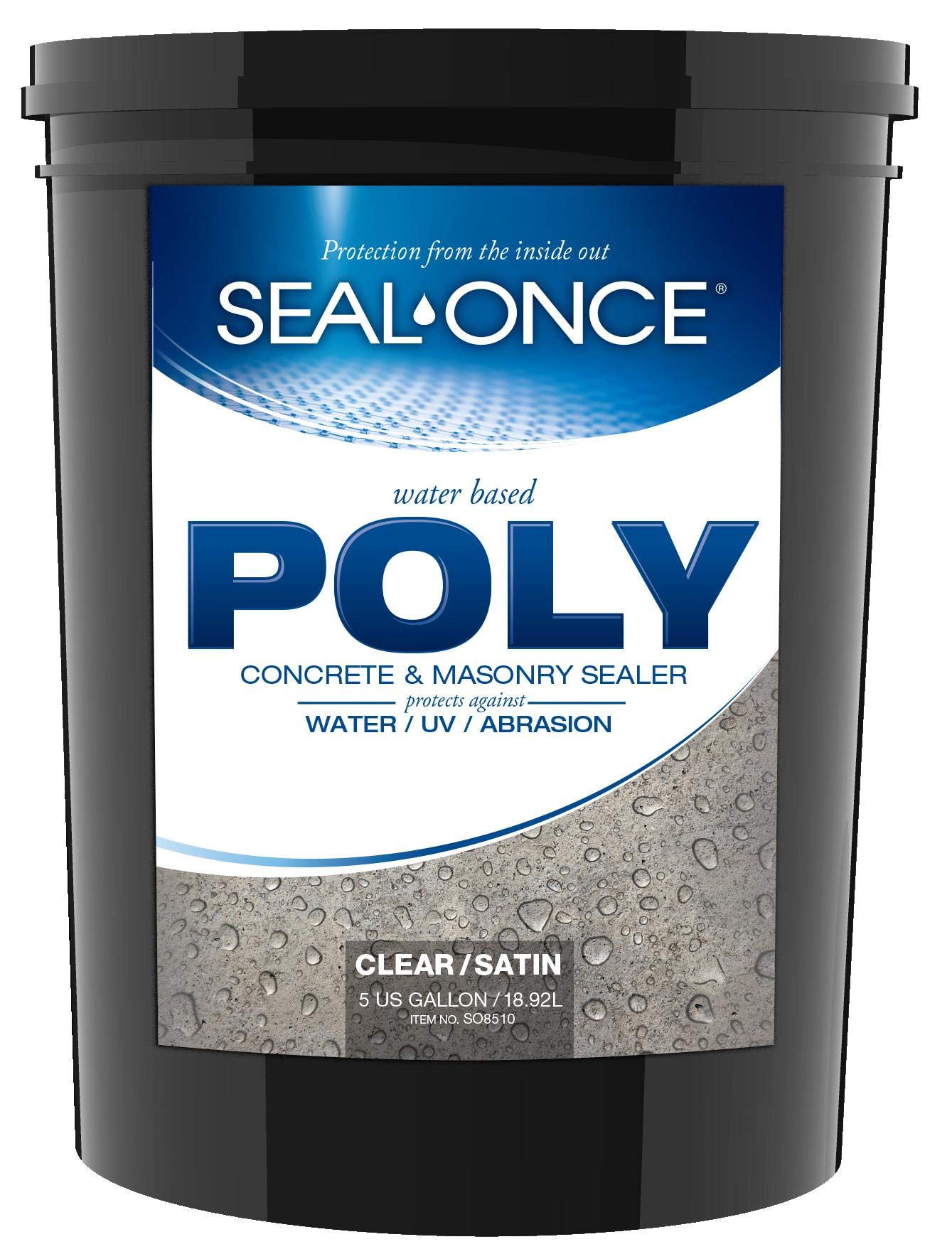 Buy SEALONCE POLY Concrete & Masonry Sealer & Waterproofer, 5 Gallon